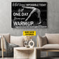 Personalized Gymnastic Girl Canvas Painting, What Seems Impossible Today Will One Day Become Your Warm-up Sport Wall Art Decor, Poster Gift For Gymnastic Lovers