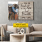 Personalized Cowboy Cowgirl Couple Canvas Painting, From Our First Kiss Wall Art Decor, Valentine Poster Gift For Western Couple
