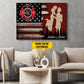 Personalized Couple Firefighter Canvas Painting, Romantic Quotes Wall Art Decor, Poster Gift For Firefighter Lovers