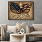 July 4th Canvas Painting, We The People Wall Art Decor, Independence Day Poster Gift For American Lover
