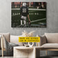 Motivational Personalized Football Man Canvas Painting, Keep Going Sport Wall Art Decor, Poster Gift For Football Lovers