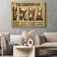 Farm Donkey Canvas Painting, The Countrylife Farm Wall Art Decor, Farm Animal Poster Gift For Donkey Lovers