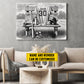 Personalized Class Softball Team Canvas Painting, Sports Club Members Wall Art Decor, Commemorative Poster Gift For Softball Team Members