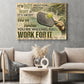 Motivational Pickleball Canvas Painting, It's Not About How Bad You Want It Sport Wall Art Decor, Poster Gift For Pickleball Lovers