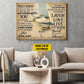 Motivational Personalized Skateboarding Canvas Painting, Today Is A Good Day Sport Wall Art Decor, Poster Gift For Skateboarding Lovers