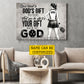 Personalized Pickleball Girl Canvas Painting, Your Talent Is God's Gift To You Sport Wall Art Decor, Poster Gift For Christians, Pickleball Lover