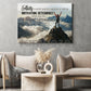 Attitude Determines How Well You Do It, Motivational Hiking Wall Art Decor, Inspirational Canvas Painting, Poster Gift for Decoring Office, Living Room, or Workspace