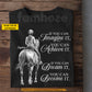 Motivational Personalized Horse Riding Girl T-Shirt, If You Can Dream It You Can Become It Tees Gift For Horse Girl