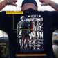 Personalized Veterans Backside T-shirt, Never Underestimate An Old Man USA Tees Gift For Veteran Lovers