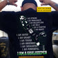 Personalized Goalkeeper Soccer Backside T-shirt, I Am A Goalkeeper Sport Tees Gift For Soccer Lover