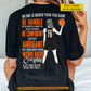 Personalized Basketball Woman Backside T-shirt, No One Is Bigger Than This Game Tees Gift For Basketball Lover