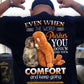 Punch Meme Backside T-Shirt, Find Your Comfort Keep Going Motivational Support Monkey Tees Encouragement Gift