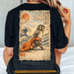 Punch Meme Backside T-shirt, Japanese Style Punch Meme Motivational Support Monkey Tees Encouragement Gift