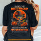 Funny Halloween Cat Backside T-shirt, Buckle Up Buttercup, Spooky Season Gift For Cat Lovers