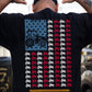 Tractor July 4th Backside T-shirt, Tractor American Flag Tees Independence Day Gift For Tractor Lovers