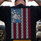 July 4th Motocross Backside T-shirt, Stars Stripes And Dirt Bikes Tees Independence Day Gift For Motocross Lover