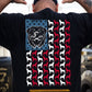 July 4th USA Rottweiler Dog Backside T-shirt, Stars Stripes And Rottweilers Tees Independence Day Gift For Rottweiler Lover