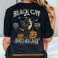 Halloween Cat Backside T-shirt, Black Cat Apothecary Tees Spooky Season Gift For Cat Lovers