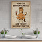 Funny Horse Toilet Canvas Painting, Here I Sit Broken Hearted Bathroom Wall Art Decor, Restroom Poster Gift For Horse Lovers