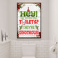 Funny Christmas Toilet Canvas Painting, Hey Have You Seen These Toilet Wall Art Decor Xmas Poster Gift For Toilet Lovers