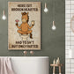 Funny Horse Toilet Canvas Painting, Here I Sit Broken Hearted Bathroom Wall Art Decor, Restroom Poster Gift For Horse Lovers