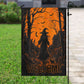 Halloween Witch Cat Garden Flag House Flag, Welcome Yard Flag Spooky Season Gift For Witch Lovers, Cat Lovers