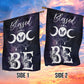 Halloween Flag House Flag, Blessed Be Yard Flag Spooky Season Gift To Decor House Or Office
