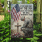 Veterans Day Garden & House Flag, At The Going Down Of The Sun USA Yard Flag Gift For Veterans