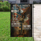 Veterans Day Garden & House Flag, Our Flag Doesn't Fly From The Wind USA Yard Flag Gift For Veterans