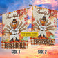 Personalized Thanksgiving Baseball Garden & House Flag, Thankful For Baseball Turkey Outdoor Decor, Yard Decor Gift For Baseball Lovers