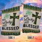 Patrick's Day Garden Flag & House Flag, Not Lucky Just Blessed Outdoor Decor, Yard Decor Gift For Shamrock Themed Yard Decor For St. Patrick's Day Lovers