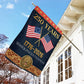 July 4th 250 Anniversary USA Garden Flag & House Flag, 250 Years 1776 - 2026 Semiquincentennial Outdoor Decor, Independence Day Yard Flag Gift For American Patriot