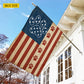 July 4th Dog Paw 250 Anniversary USA Garden Flag & House Flag, Patriotic Dog Paw Outdoor Decor, Independence Day Yard Flag Gift For Dog Lover