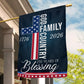 God July 4th 250 Anniversary USA Garden Flag & House Flag, God Family Country Outdoor Decor, Independence Day Yard Flag Gift For Christian, American Patriot