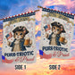 July 4th Cat 250 Anniversary USA Garden Flag & House Flag, Purr-triotic & Proud Outdoor Decor, Independence Day Yard Flag Gift For Cat Lover