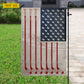 July 4th Hockey USA Garden Flag & House Flag, Stars, Stripes And Slapshots Outdoor Decor, Independence Day Yard Flag Gift For Hockey Lover