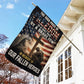 July 4th God Garden Flag & House Flag, The High Price Of Freedom Outdoor Decor, Independence Day Yard Flag Gift For Christian