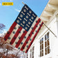 July 4th Dog USA Garden Flag & House Flag, Stars, Stripes And Paw Prints Outdoor Decor, Independence Day Yard Flag Gift For Dog Lover