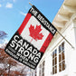 July 4th Garden Flag - House Flag, The Resistance Canada Strong, Independence Day Yard Flag Gift Canadians