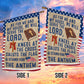 Funny July 4th Garden Flag & House Flag, As For Me My House We Will Serve The Lord, Independence Day Yard Flag Gift For America Lovers