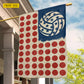 July 4th Volleyball Garden Flag & House Flag, Stars Stripes And Spikes Outdoor Decor, Independence Day Yard Flag Gift For Volleyball Lover