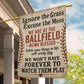 Baseball USA Garden Flag & House Flag, Ignore The Grass Excuse The Mess Outdoor Decor, Yard Flag Gift For Baseball Lover