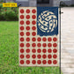 July 4th Volleyball Garden Flag & House Flag, Stars Stripes And Spikes Outdoor Decor, Independence Day Yard Flag Gift For Volleyball Lover