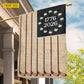 July 4th Hockey 250 Anniversary USA Garden Flag & House Flag, Stars, Stripes And Slapshots Outdoor Decor, Independence Day Yard Flag Gift For Hockey Lover