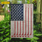 July 4th Hockey USA Garden Flag & House Flag, Stars, Stripes And Slapshots Outdoor Decor, Independence Day Yard Flag Gift For Hockey Lover