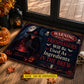 Personalized Halloween Witch Doormat, Trespassers Become Ingredients Doormat For Home Decor Housewarming Spooky Season Gift For Witch Lover