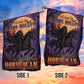Halloween Sleepy Hollow Garden & House Flag, Welcome To Sleepy Hollow Yard Flag Spooky Season Vintage Gift For Horseman Lover