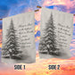 Christmas Tree Garden Flag & House Flag, Glory To God In The Highest, Welcome Outdoor Decor, Xmas Yard Decor Gift For Christmas Tree Lovers