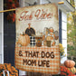 Thanksgiving Dog Garden & House Flag, Fall Vibes Outdoor Decor, Yard Decor Thankful Gift For Dog Lovers