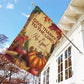 Thanksgiving Garden Flag & House Flag, Fall For Jesus, Thankful Outdoor Decor, Autumn Yard Decor Gift